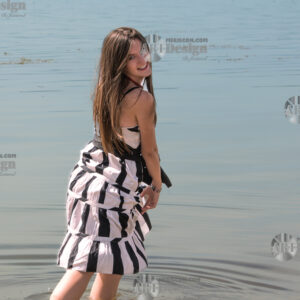 Model_Harisa enjoys the golden hour on the shores of pictures Buško Jezero in Bosnia Preview