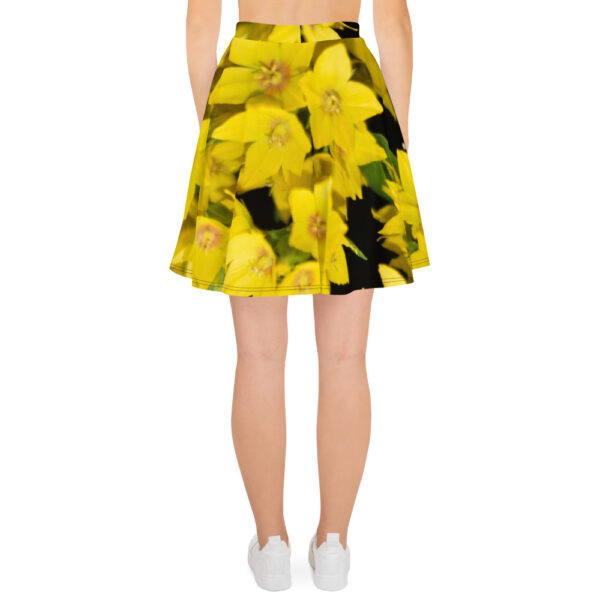 Floral Fantasy Skater Skirt by MerisCon ARTDesign - Image 2